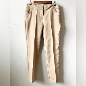 Vertiche Tapered Tan Trousers